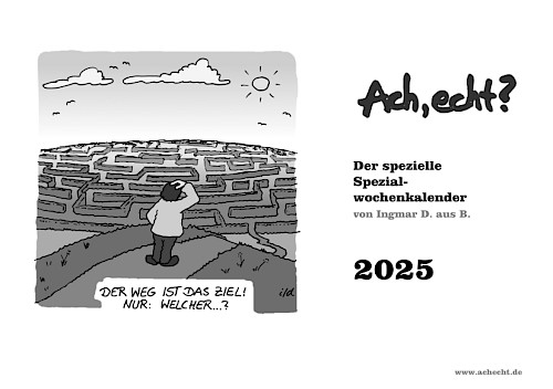 Wochenkalender 2025 bestellbar